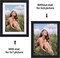 5x7 Picture Frames with Mat Set of 15, Black Wood Photo Frames Bulk Pack, Display 5x7 Photos with Mat or 6x8 Without Mat, MDF Wood Multi Matted Frames for Wall & Tabletop Gallery Display